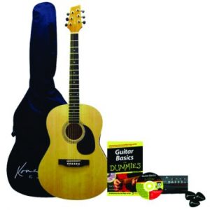 Kona For Dummies 39 In Acou Guit Pk W Bk K394D