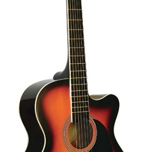 Main Street 38in Guitar SunBurst Cutaway MAS38SB