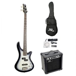 Professional Full Size Electric Bass Guitar Package w/ Amplifier (PGEKT50)