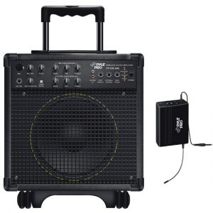 400W UHF Wireless Battery Powered Guitar Amplifier RBPPGW1040