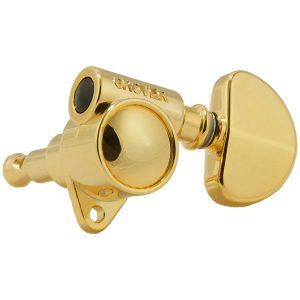 GROVER ORIG. "MILK BOTTLE" STYLE ROTOMATICS &reg; GOLD SET 6 3 + 3