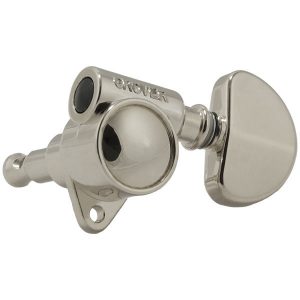 GROVER ORIG. "MILK BOTTLE" STYLE ROTOMATICS &reg; NICKEL SET 6 3 + 3