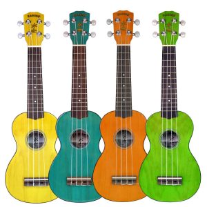 KAHUNA MAPLE SOPRANO UKE (Ukulele) - Variety of Colors Available