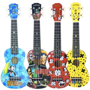 FELIX THE CAT SOPRANO UKES (Ukulele) - Variety of Designs Available