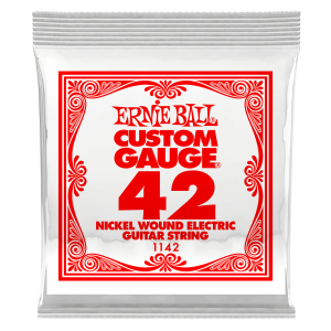 .042 Nickel Wound Electric Guitar Strings 6 Pack