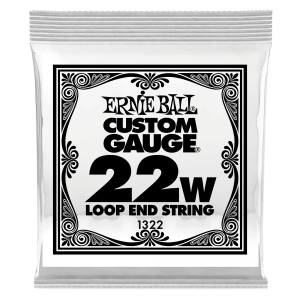 .022 Loop End Stainless Steel Wound Banjo or Mandolin Guitar Strings 6 Pack