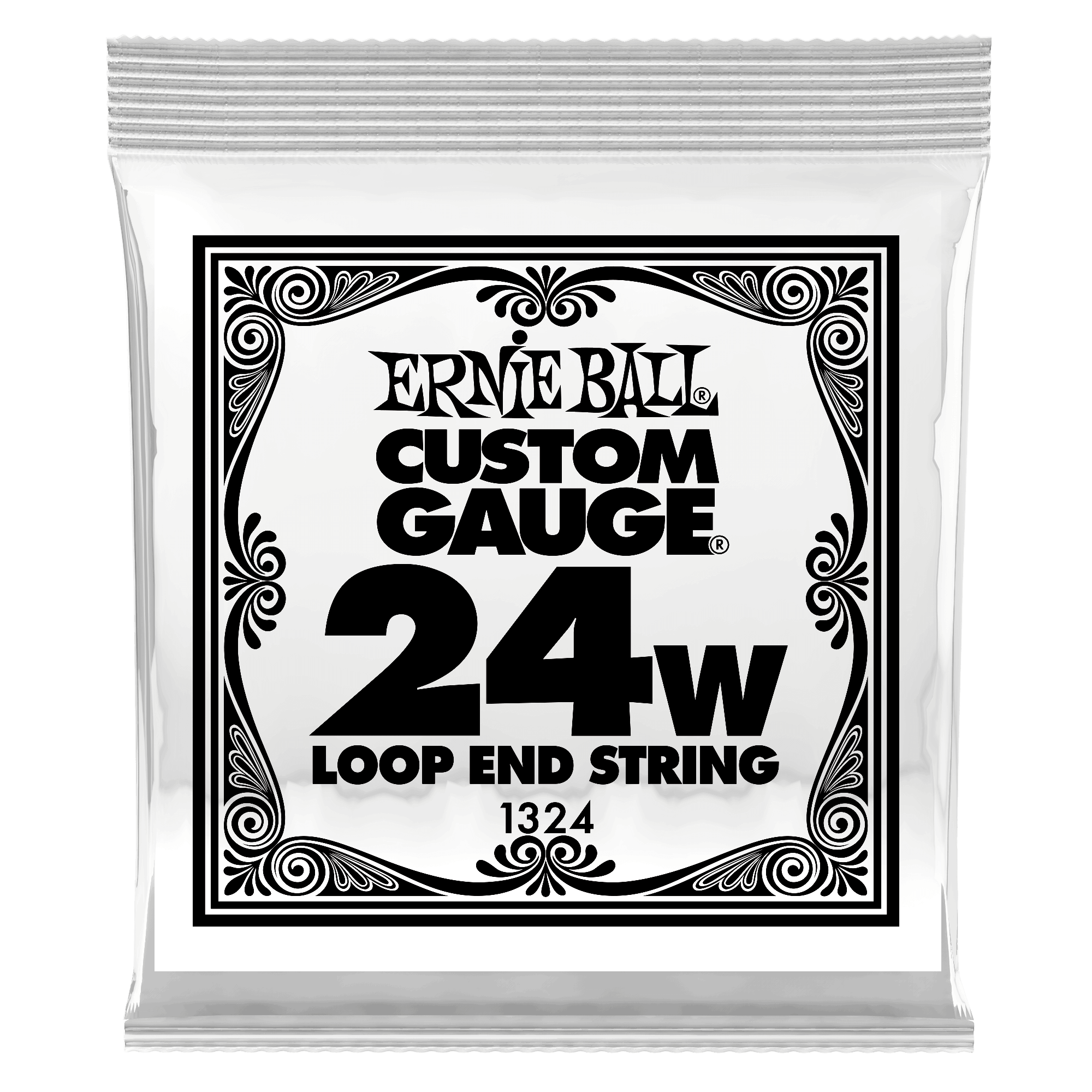 .024 Loop End Stainless Steel Wound Banjo or Mandolin Guitar Strings 6 Pack