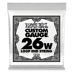 .026 Loop End Stainless Steel Wound Banjo or Mandolin Guitar Strings 6 Pack