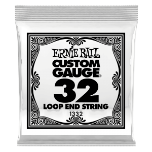.032 Loop End Stainless Steel Wound Banjo or Mandolin Guitar Strings 6 Pack