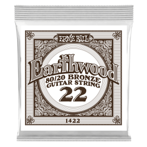 .022 Earthwood 80/20 Bronze Acoustic Guitar Strings 6 Pack