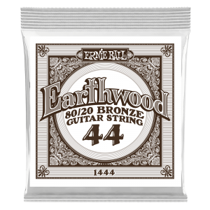 .044 Earthwood 80/20 Bronze Acoustic Guitar Strings 6 Pack