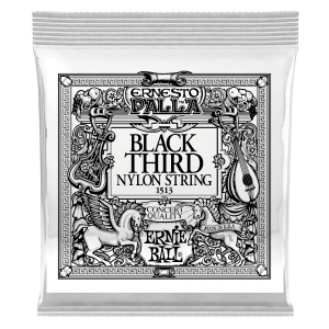 Black 3rd Ernesto Palla Nylon Classical Guitar Strings 6 Pack