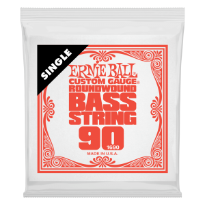 .090 Nickel Wound Electric Bass String Single