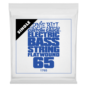 .065 Flatwound Electric Bass String Single