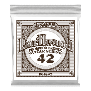 .042 Earthwood Phosphor Bronze Acoustic Guitar Strings 6 Pack