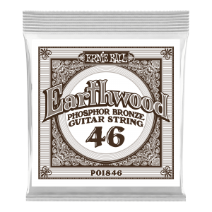 .046 Earthwood Phosphor Bronze Acoustic Guitar Strings 6 Pack