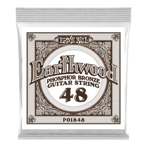 .048 Earthwood Phosphor Bronze Acoustic Guitar Strings 6 Pack