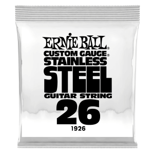 .026 Stainless Steel Wound Electric Guitar Strings 6 Pack