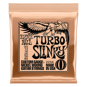Turbo Slinky Nickel Wound Electric Guitar Strings 9.5 - 46 Gauge