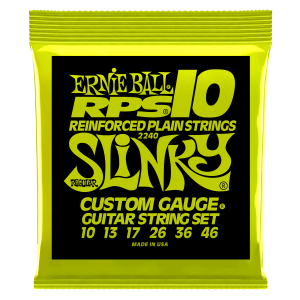 Regular Slinky RPS Nickel Wound Electric Guitar Strings - 10-46 Gauge