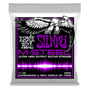 Power Slinky M-Steel Electric Guitar Strings - 11-48 Gauge