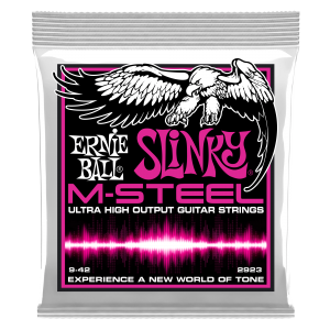 Super Slinky M-Steel Electric Guitar Strings - 9-42 Gauge