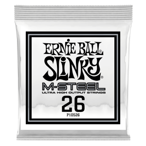 .026 M-Steel Wound Electric Guitar Strings 6 Pack