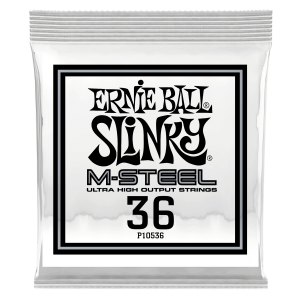 .036 M-Steel Wound Electric Guitar Strings 6 Pack