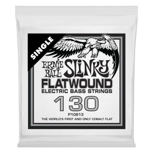 .130 Slinky Flatwound Electric Bass String Single