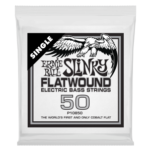 .050 Slinky Flatwound Electric Bass String Single