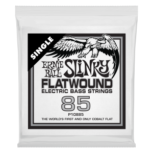 .085 Slinky Flatwound Electric Bass String Single