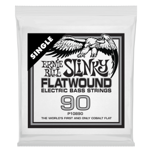 .090 Slinky Flatwound Electric Bass String Single