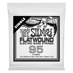 .095 Slinky Flatwound Electric Bass String Single