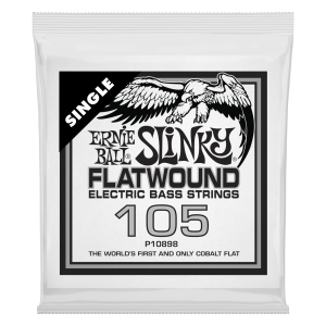 .105 Slinky Flatwound Electric Bass String Single