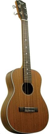 OHANA BARITONE UKULELE, 21-FRET, SOLID MAHOGANY TOP/BACK/SIDES/
